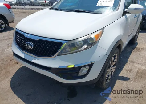 2015 Kia Sportage Ex z USA, uszkodzony, nr VIN KNDPC3AC6F7765102